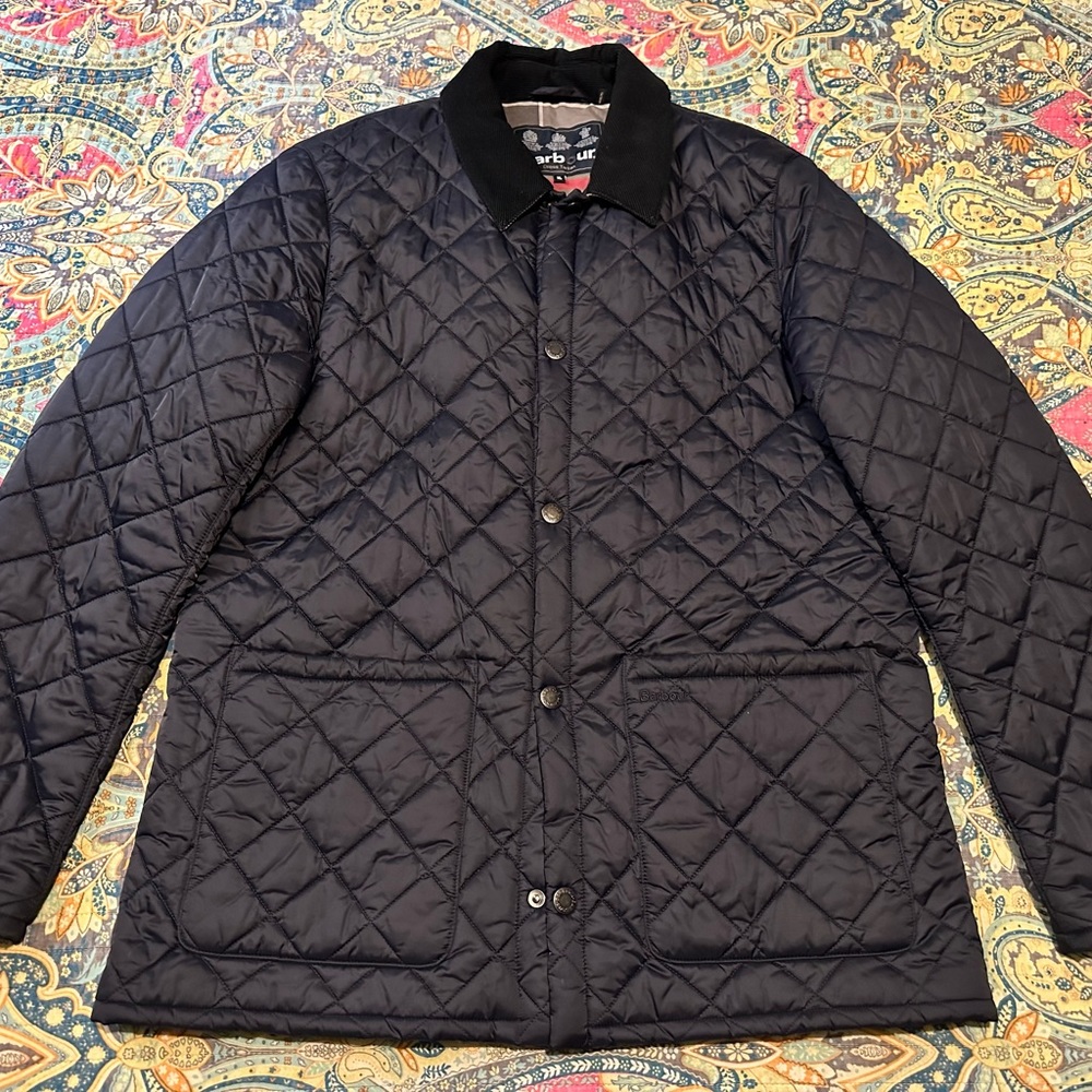 Barbour Quilted Jacket in Black